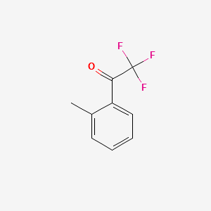 2'-METHYL-2,2,2-TRIFLUOROACETOPHENONE structure, CAS 341-39-9