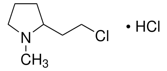 2-(2-Chloroethyl)-1-methylpyrrolidine structure, CAS 54777-54-7