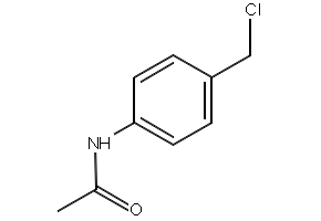 4-Acetamidobenzyl chloride structure, CAS 54777-65-0