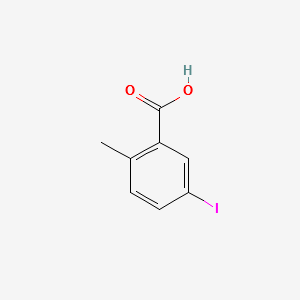 5-Iodo-2-methylbenzoic acid structure, CAS 54811-38-0