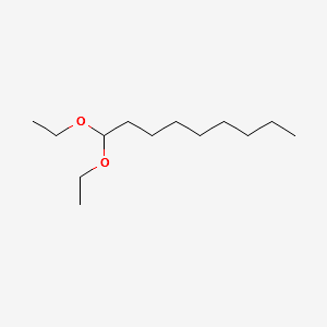Nonanal diethyl acetal structure, CAS 54815-13-3