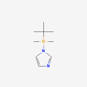1-(tert-Butyldimethylsilyl)imidazole structure, CAS 54925-64-3