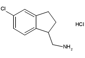 2,3-Dihydro-1H-indene-1-methanamine structure, CAS 54949-92-7
