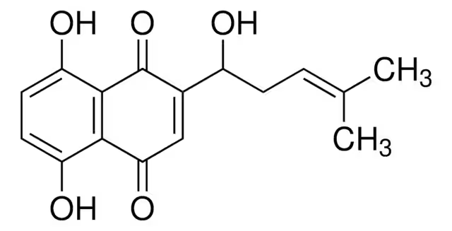 Shikalkin structure, CAS 54952-43-1