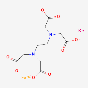 Ethylenediaminetetraacetic acid ferric potassium salt structure, CAS 54959-35-2