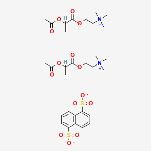 Aclatonium napadisilate structure, CAS 55077-30-0