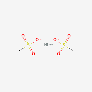 Nickel methane sulfonate structure, CAS 55136-38-4