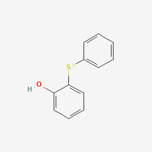 2-Hydroxyphenyl phenyl sulfide structure, CAS 55214-86-3