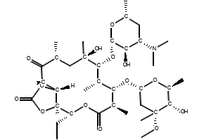 Davercin structure, CAS 55224-05-0