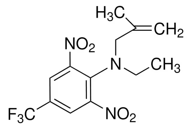 Ethalfluralin structure, CAS 55283-68-6