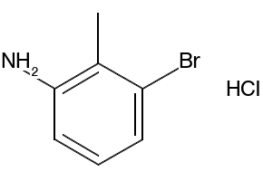 3-Bromo-2-methylaniline structure, CAS 55289-36-6