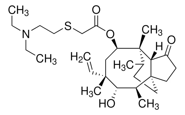 Tiamulin structure, CAS 55297-95-5