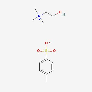 Choline tosylate structure, CAS 55357-38-5