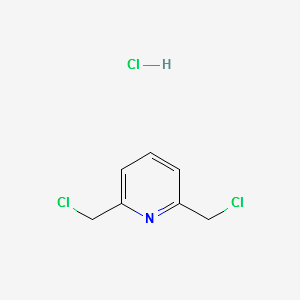 2,6-Dichloromethylpyridine hydrochloride structure, CAS 55422-79-2