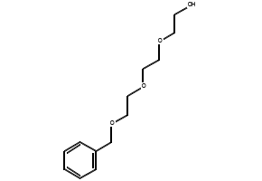Triethylene glycol monobenzyl ether structure, CAS 55489-58-2