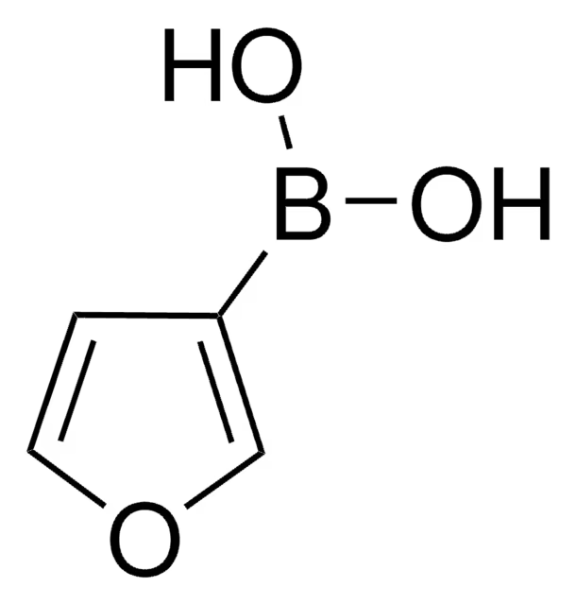 3-Furanboronic acid structure, CAS 55552-70-0