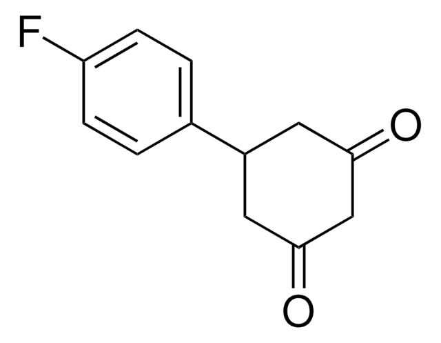 5-(4-Fluorophenyl)cyclohexane-1,3-dione structure, CAS 55579-72-1