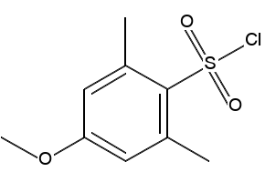 4-Methoxy-2,6-dimethylbenzenesulfonyl chloride structure, CAS 55661-08-0