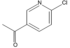 2-Chloro-5-acetylpyridine structure, CAS 55676-22-7