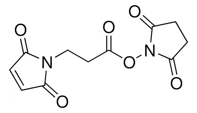 N-Succinimidyl 3-maleimidopropionate structure, CAS 55750-62-4