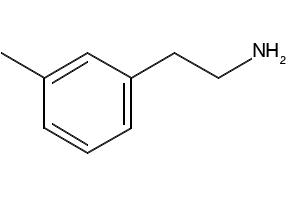 3-Methylphenethylamine structure, CAS 55755-17-4