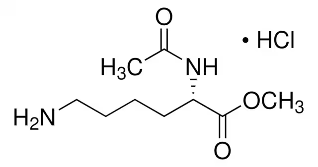 Boc-L-Lysine methyl ester hydrochloride structure, CAS 55757-60-3