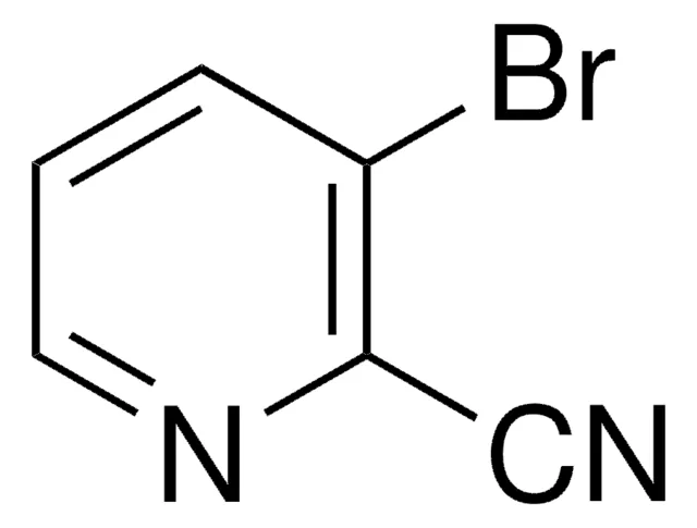 3-Bromo-2-cyanopyridine structure, CAS 55758-02-6