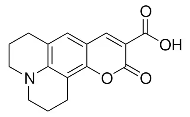 Coumarin 343 structure, CAS 55804-65-4