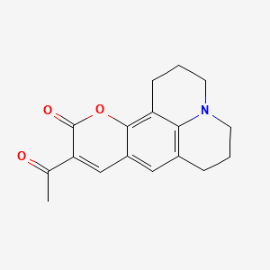 Coumarin 334 structure, CAS 55804-67-6
