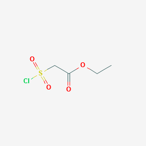 Ethyl (chlorosulfonyl)acetate structure, CAS 55896-93-0