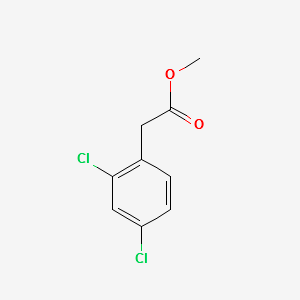 Methyl 2,4-dichlorophenylacetate structure, CAS 55954-23-9