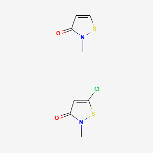 Kathon 886 structure, CAS 55965-84-9