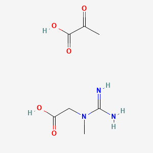 Creatine pyruvate structure, CAS 55965-97-4
