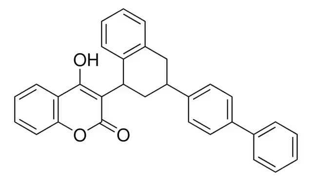 Difenacoum structure, CAS 56073-07-5
