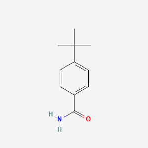 4-(tert-Butyl)benzamide structure, CAS 56108-12-4
