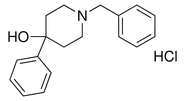 1-Benzyl-4-(4-chlorophenyl)-4-piperidinol structure, CAS 56108-25-9