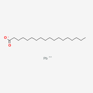 Dibasic lead stearate structure, CAS 56189-09-4