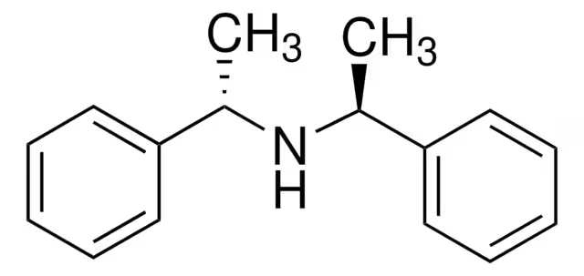 (-)-Bis[(S)-1-phenylethyl]amine structure, CAS 56210-72-1