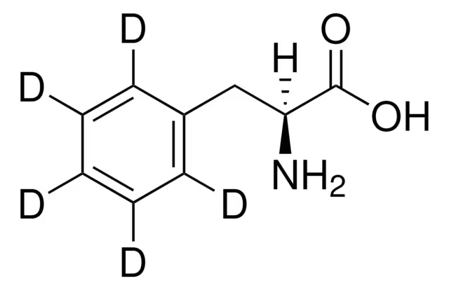 L-Phenyl-D5-alanine structure, CAS 56253-90-8