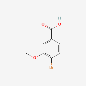 4-Bromo-3-methoxybenzoic acid structure, CAS 56256-14-5