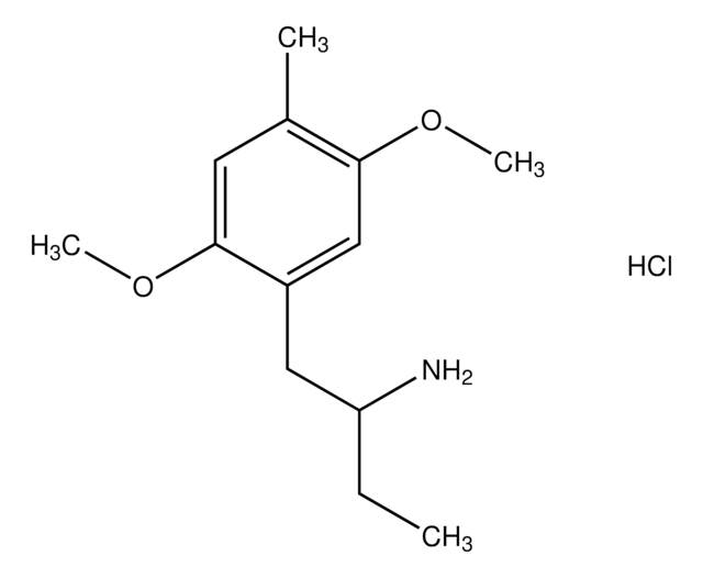 2,5-Dimethoxy-4-bromophenethylamine hydrochloride structure, CAS 56281-37-9