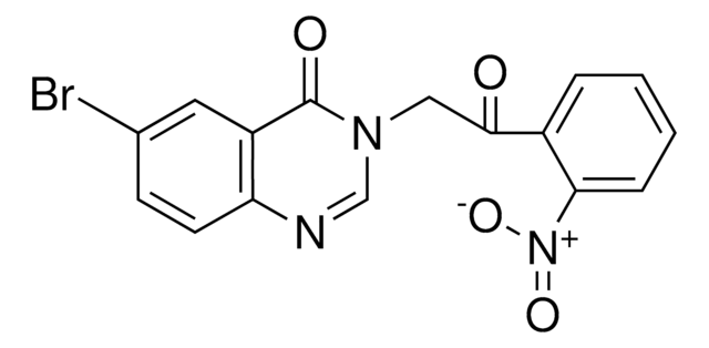 2-(Fluoromethyl)-3-(2-methylphenyl)-6-nitro-3H-quinazolin-4-one structure, CAS 56287-73-1