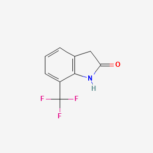 7-Trifluoromethyloxindole structure, CAS 56341-40-3
