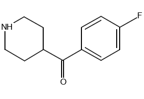 4-(4-Fluorobenzoyl)piperidine structure, CAS 56346-57-7