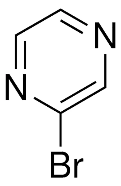 2-Bromopyrazine structure, CAS 56423-63-3