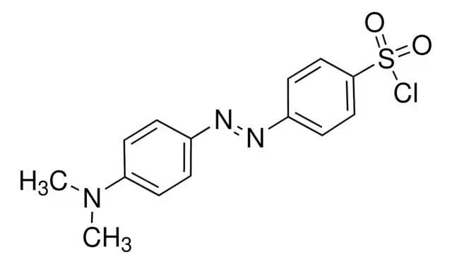4-Dimethylaminoazobenzene-4'-sulfonyl chloride structure, CAS 56512-49-3