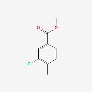 Methyl 3-chloro-4-methylbenzoate structure, CAS 56525-63-4