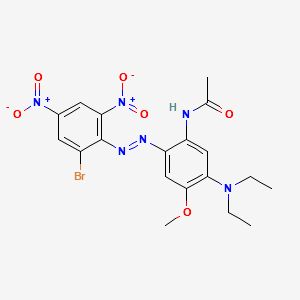 Disperse Blue 291 structure, CAS 56548-64-2
