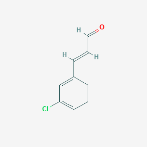 3-Chlorocinnamaldehyde structure, CAS 56578-37-1