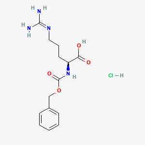 Cbz-L-arginine hydrochloride structure, CAS 56672-63-0